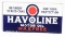 Havoline Waxfree Motor Oit Porcelain Sign