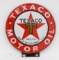 Texaco Motor Oil Porcelain Lubester Sign