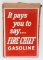 7 NOS Texaco Fire Chief Gas Pump Decals