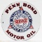 Penn Bond Motor Oil Porcelain Curb Sign