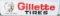 Gillette Tires Horizontal Tin Sign