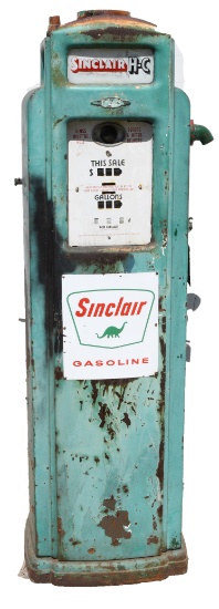 Bennett 541 Unrestored Gas Pump