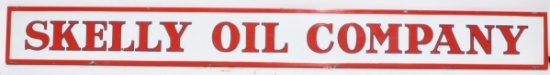 Skelly Oil Company Horizontal Porcelain Sign