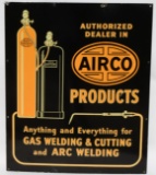 Airco Cutting & Welding Products Porcelain Sign