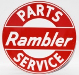 Rambler Parts Service Porcelain Sign