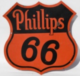 Phillips 66 Porcelain Curb Sign