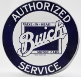 Buick Authorized Service Porcelain Sign