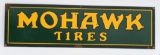 Mohawk Tires Horizontal Porcelain Sign