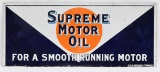 Gulf Supreme Motor Oil Horizontal Sign