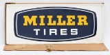Miller Tires Horizontal Tin SIgn