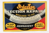 Interloc Tire Section Repair Embossed Tin Sign