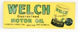 NOS Illinois OIl Welch Motor Oil Tin SIgn