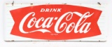 Drink Coca-Cola Porcelain Sled Sign