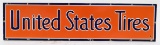 United States Tires Horizontal Porcelain Sign