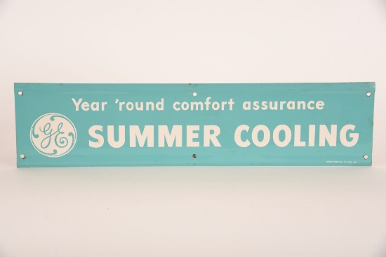 General Electric Summer Cooling Tin Sign