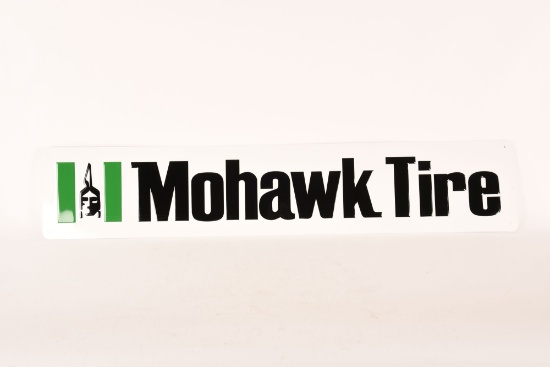 Mohawk Tires Tin Sign NOS