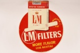 L&M Filters Cigarette Tin Sign