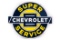 Chevrolet Super Service Porcelain Sign