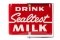 Drink Sealtest Milk Spinning Tin Flange Sign