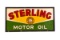 Sterling Motor Oil Tin Sign In Wooden Frame