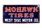 Mohawk Tires West Side Motor Co. Porcelain Sign