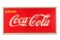 Drink Coca-Cola Tin Sign In Wooden Frame