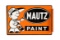 Mautz Paint Tin Flange Sign