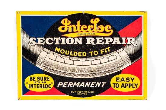 Interloc Section Repair Tin Sign