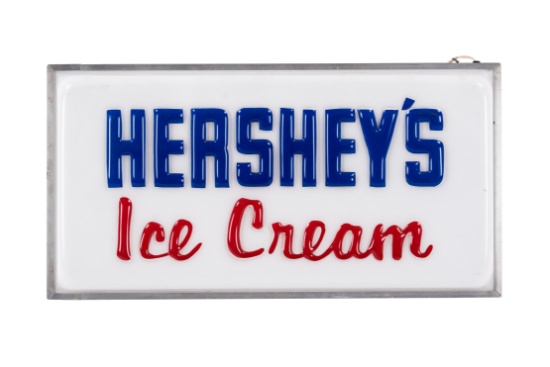 Hershey's ice Cream Lighted Plastic Sign