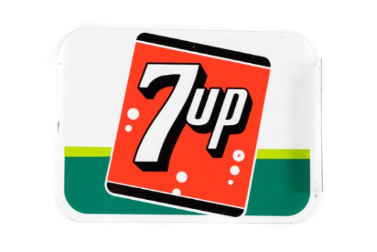 7up Flange Tin Flange Sign