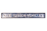 Blue Ribbon Vehicles Smaltz Wooden Sign