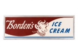 Borden's Ice Cream Horizontal Tin Sign