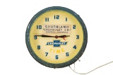 Southland Chevrolet Co. Neon Clock