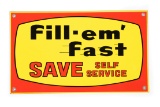 Fill-Em' Fast Save Self Service Porcelain PP