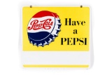 Pepsi-Cola Have A Pepsi Hanging Porcelain Sign