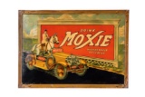 Drink Moxie Distinctively Different Tin Sign