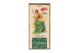 1938 Drink Vess Calendar Cleo Vess Bottling Corp.