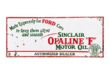 Sinclair Opaline Ford Motor Oil Porcelain Sign