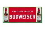 Budweiser Anheuser-Busch Horizontal Tin Sign