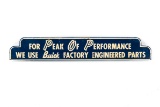We Use Buick Factory Engineered Parts Tin Sign