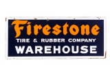Firestone Warehouse Porcelain Sign
