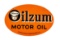 Oilzum Motor Oil Tin Hanging Sign