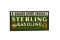 Sterling Gasoline Horizontal Tin Sign