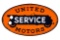 United Motors Service Porcelain Neon Sign