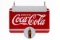 Drink Coca-Cola Hanging Porcelain Sign