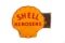 Shell Kerosene Porcelain Flange Sign