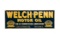 Welch Penn Motor Oil Tin Sign