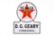 Texaco D.G. Geary Consignee Porcelain Sign