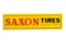 Saxon Tires Horizontal Tin Sign