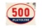 500 Platolene Tin Sign